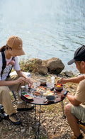 Round BBQ Grill Table