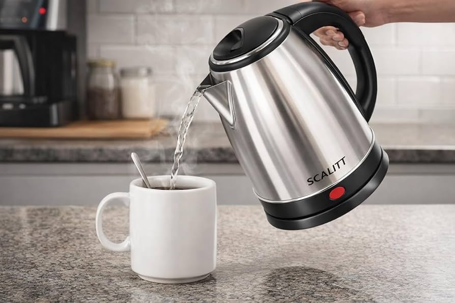 2.0L Stainless Steel Electric Kettle – 1500W
