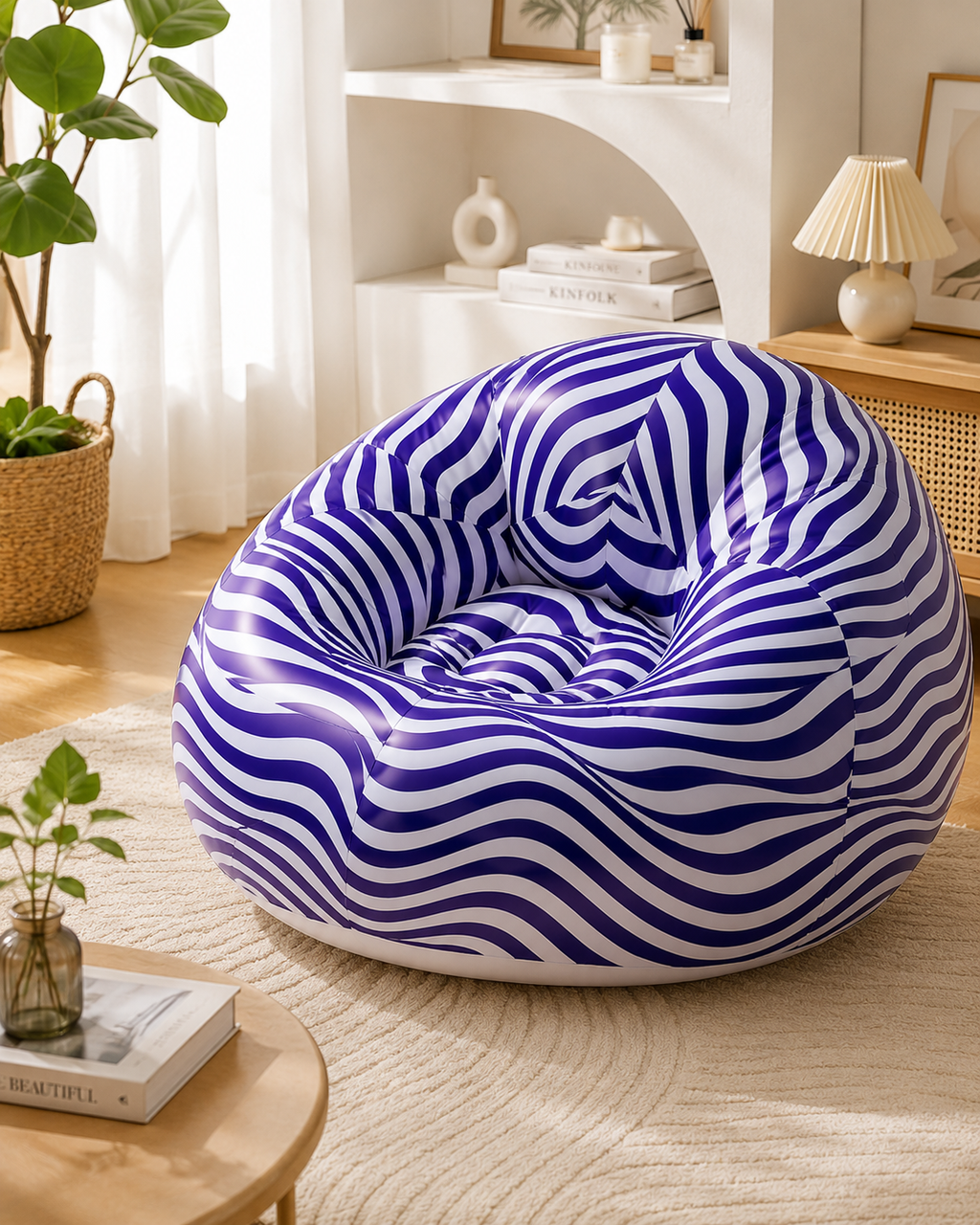 Inflatable Lounge Couch | Portable Air Sofa