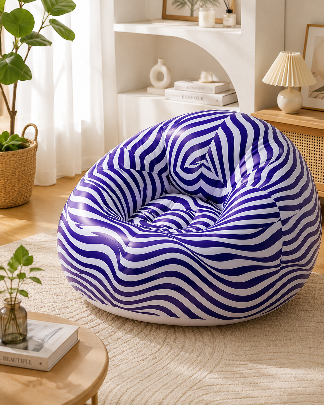 Inflatable Lounge Couch | Portable Air Sofa