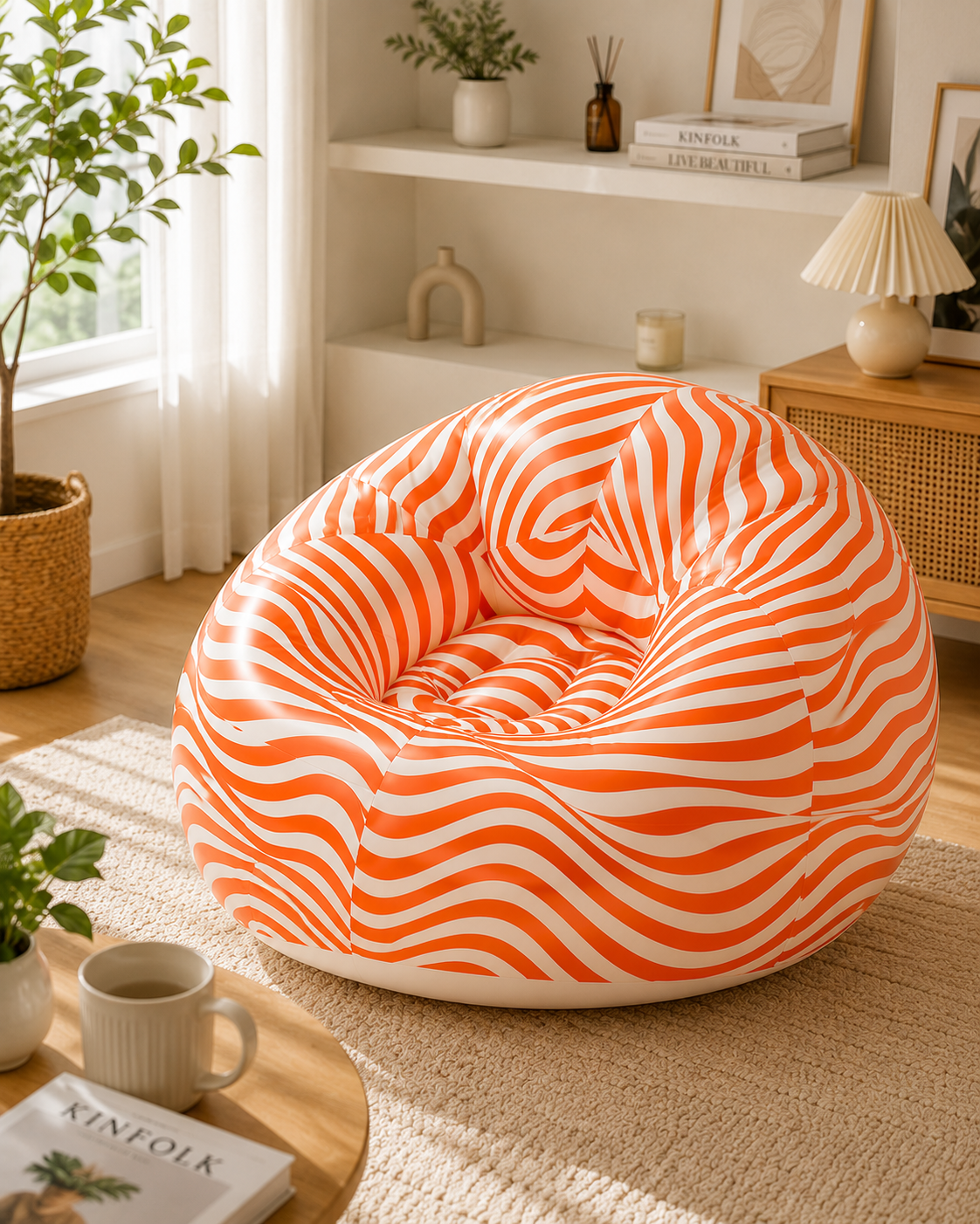 Inflatable Lounge Couch | Portable Air Sofa
